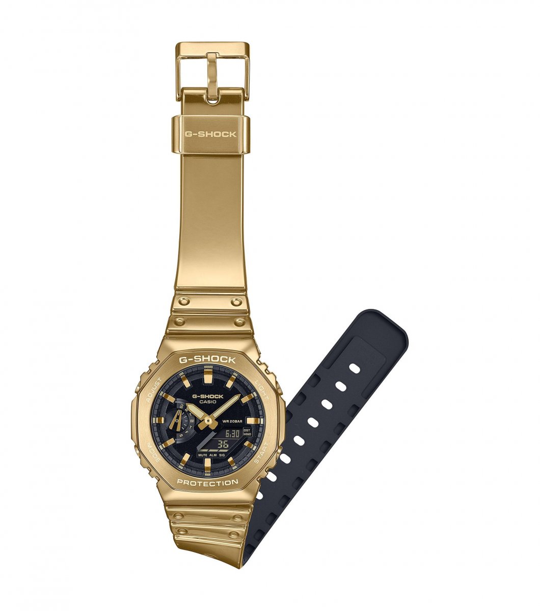 G-Shock G-Metal - Fine Metallic Horloge GM-2100YMG-9AER